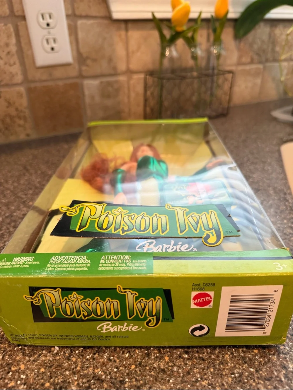 2004 Mattel DC Comics Poison Ivy Barbie NRFB Rare New in Box Collector Doll